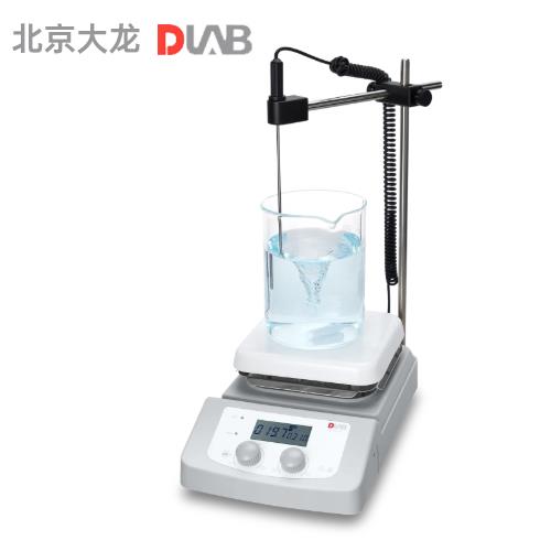 北京大龍MS-H380-Pro套裝 LCD數(shù)控6寸方盤(pán)加熱型磁力攪拌器