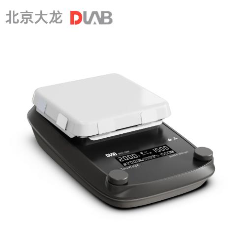 北京大龍DMS7-550M   DLAB LCD 數(shù)控7寸定時(shí)款加熱型強(qiáng)磁磁力攪拌器
